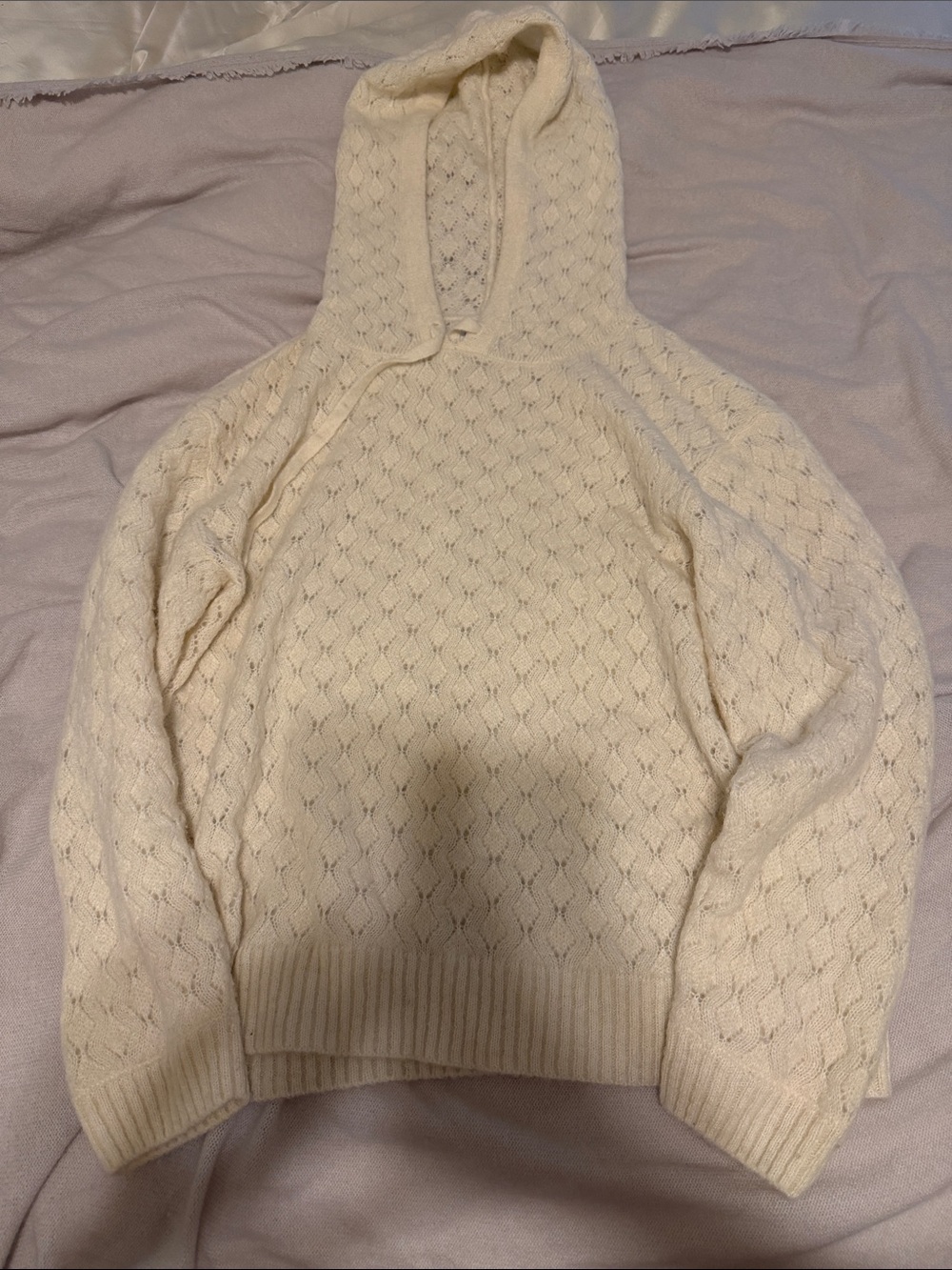 Naadam Cream Cashmere Hoodie